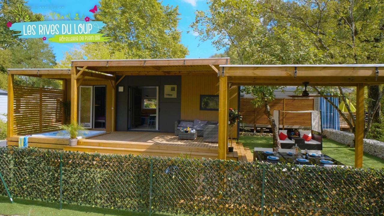 Camping Hotel Les Rives Du Loup Tourrettes-sur-Loup Dış mekan fotoğraf