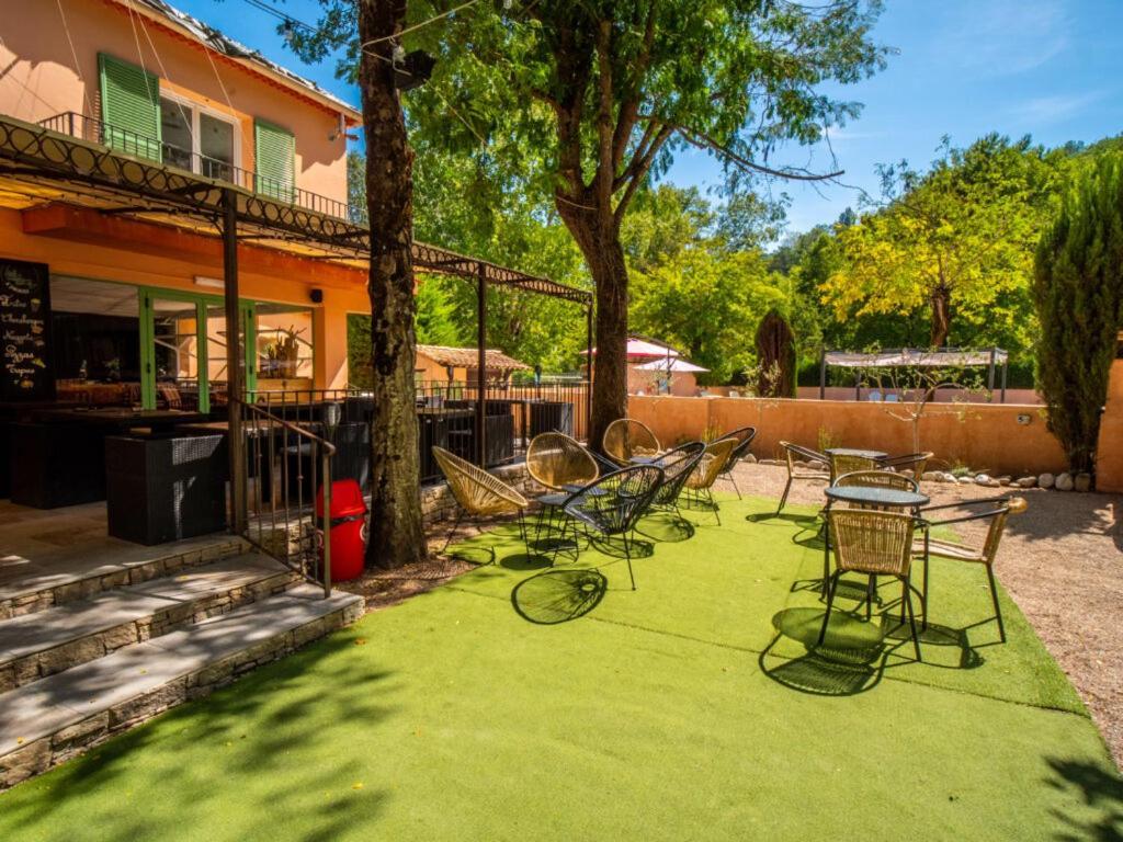 Camping Hotel Les Rives Du Loup Tourrettes-sur-Loup Dış mekan fotoğraf